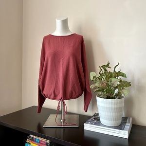 Contemporaine ⎮ Terra cotta long sleeve tee